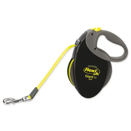 Povodac Flexi Giant traka M crni 8 m