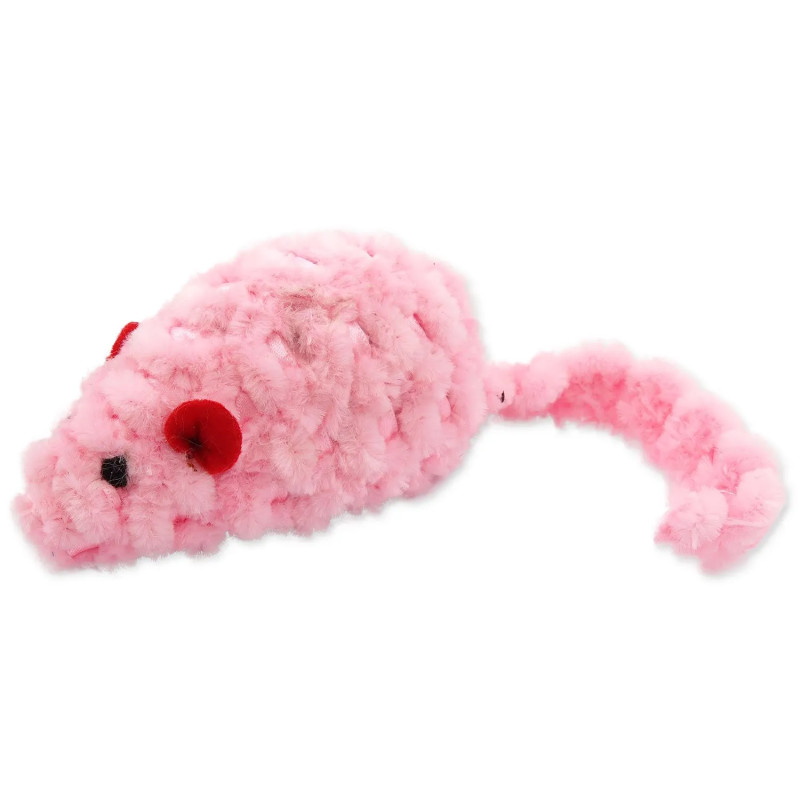 Igračka Magic Cat miš od ženila s catnipom mix 10 cm