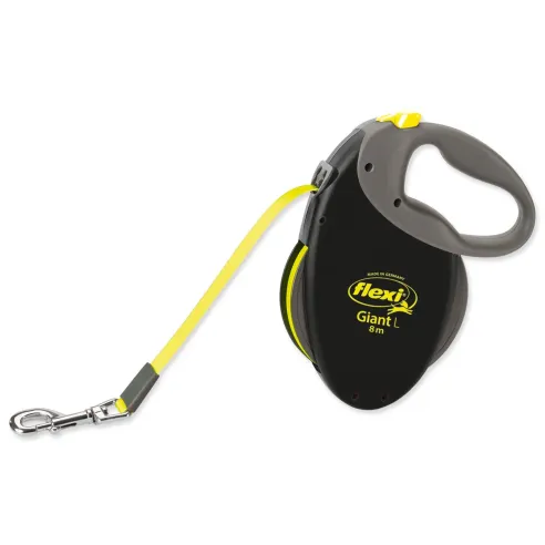 Povodac Flexi Giant traka L neonska 8m