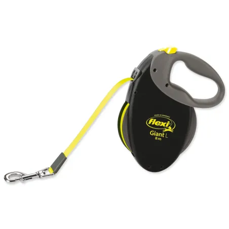 Povodac Flexi Giant traka L neonska 8m