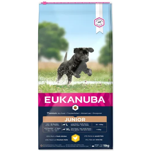 Krmivo EUKANUBA Junior Large & Giant 15 kg