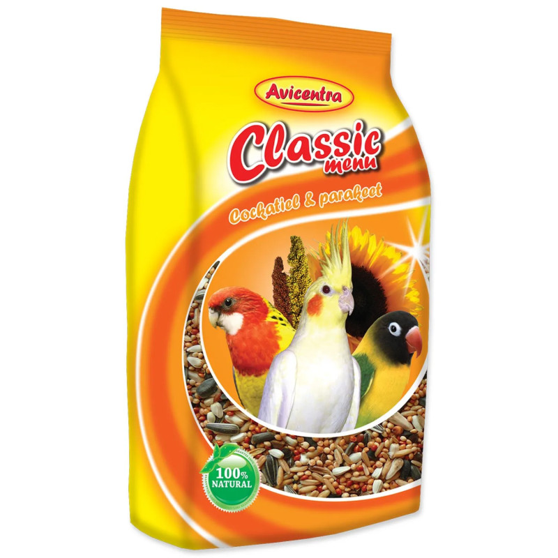 Avicentra Classic menu mali papagaj 20kg