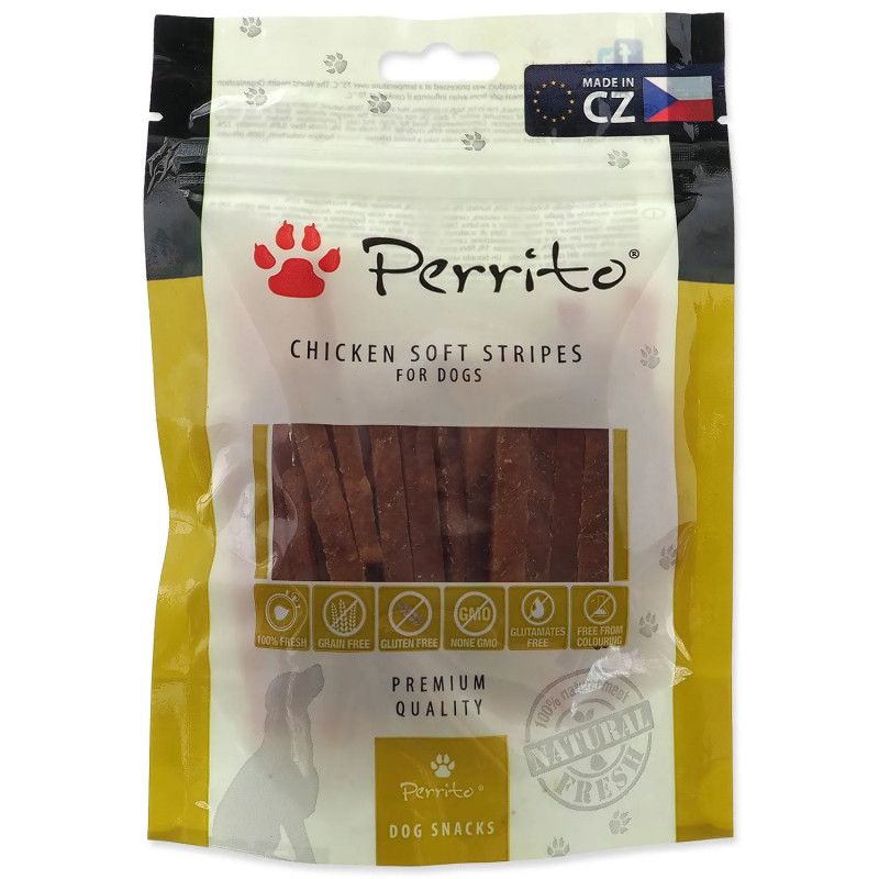 Poslastica Perrito piletina, mekani listići 100 g