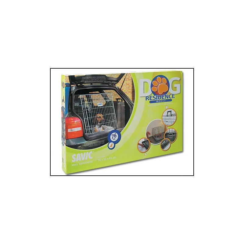 Kavez Savic Dog Residence mobilni 76x53x61cm