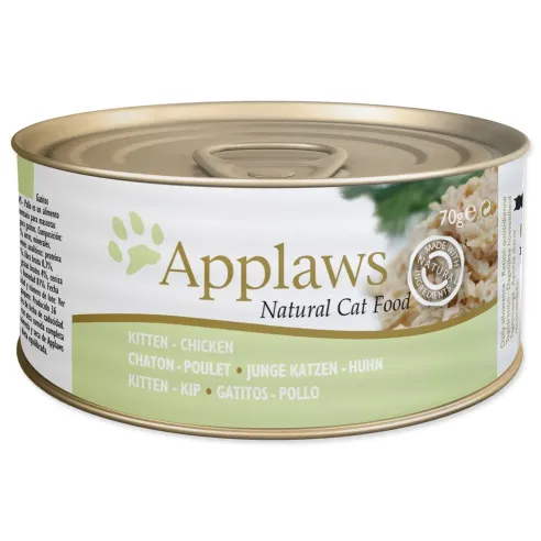 Konzerva Applaws Kitten piletina 70g