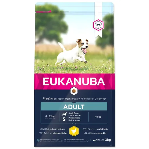 Hrana EUKANUBA Adult Small 3kg