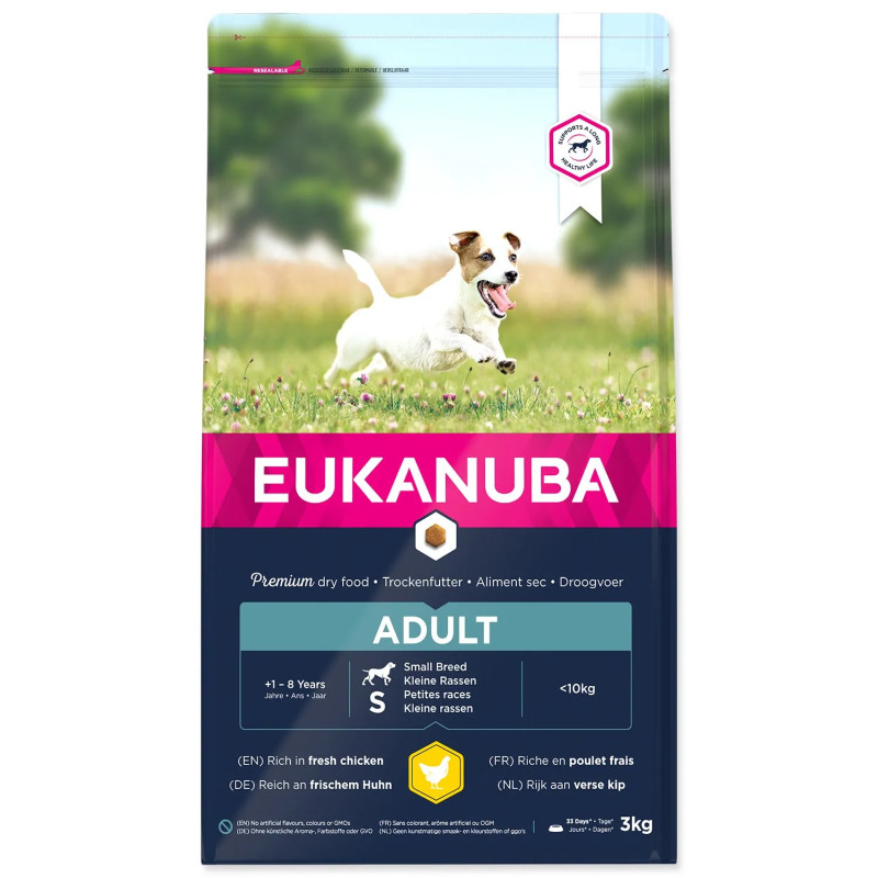 Hrana EUKANUBA Adult Small 3kg
