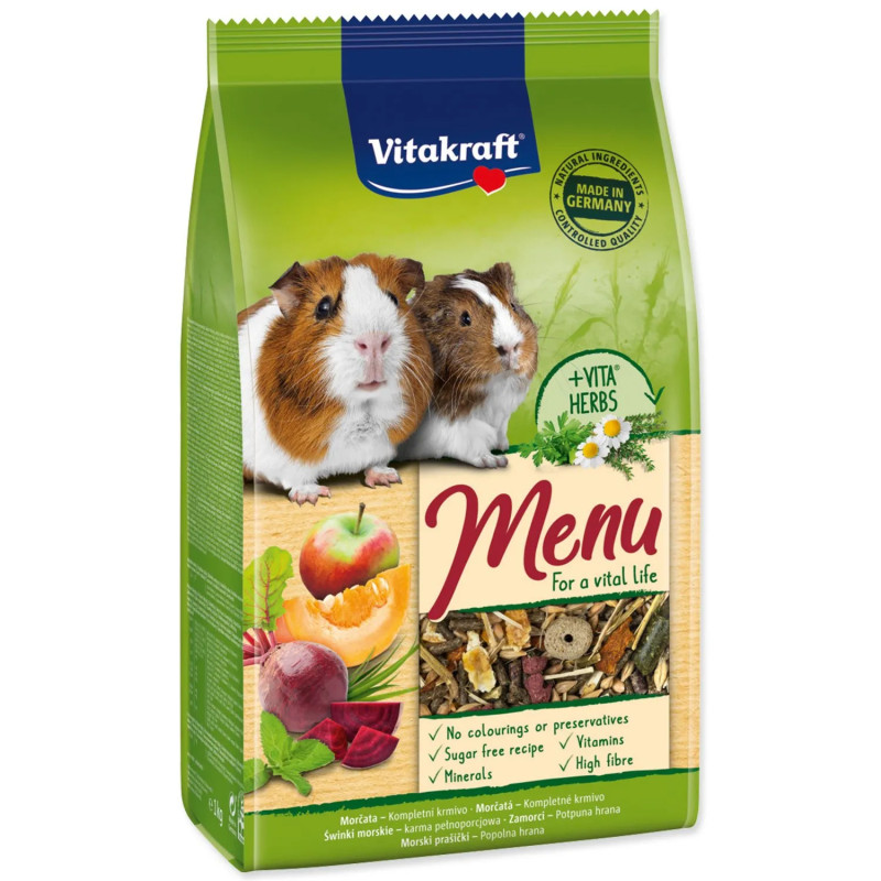 Hrana Vitakraft Vital Menu za zamorca 1kg