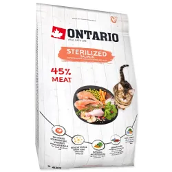 Hrana Ontario Cat Sterilised Salmon 2kg