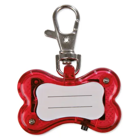 Privjesak Trixie blikajući u obliku kosti 4,5x2cm