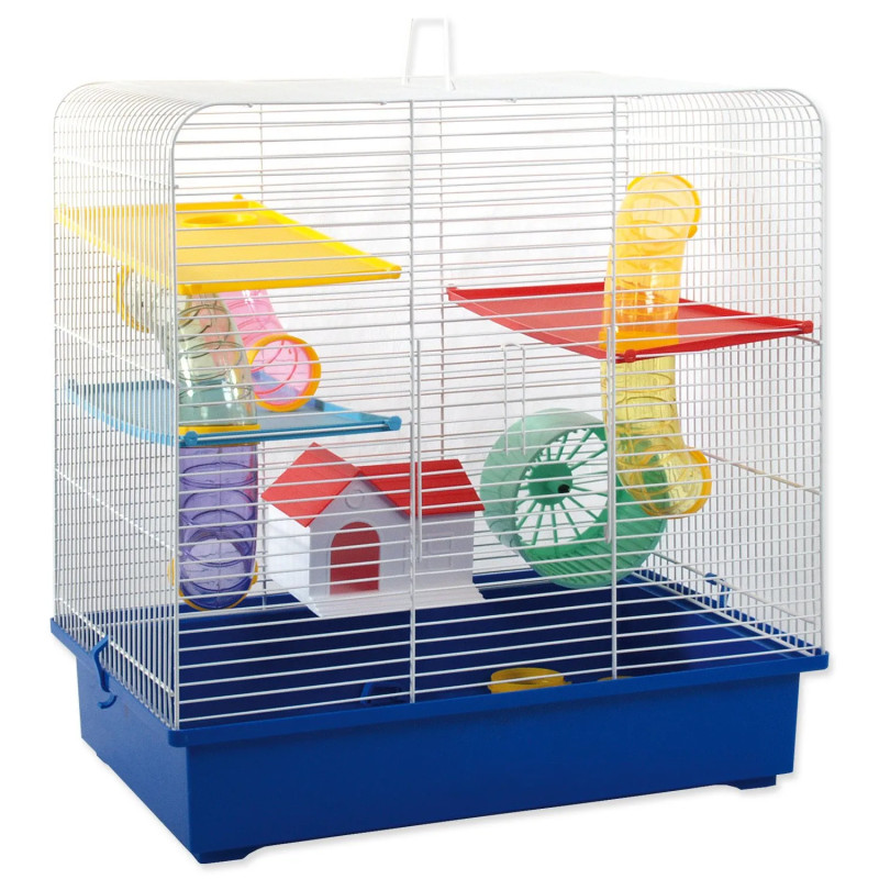 Kavez Small Animals CH5 bijela i plava 49x32,5x52,5cm