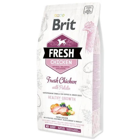 Hrana Brit Fresh Piletina s krumpirom za štence Za zdrav rast 2,5kg