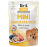Kapsica Brit Care Mini zec i losos, fileti u umaku 85g