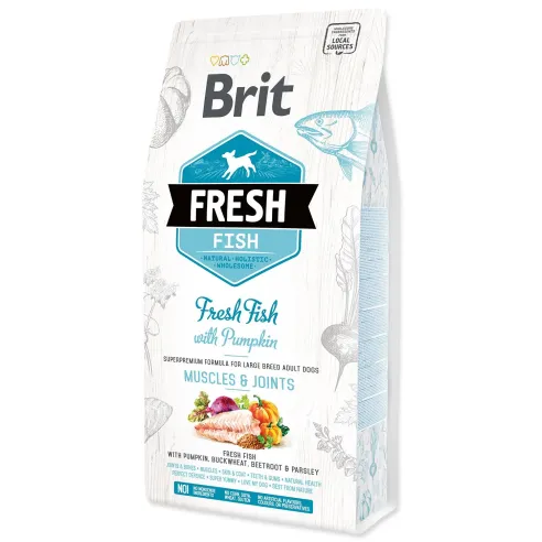 Hrana Brit Fresh Fish with Pumpkin Adult Large 2,5kg