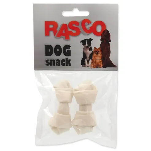 Poslastica Rasco bivolji čvor bijeli 6,25 cm 2 kom