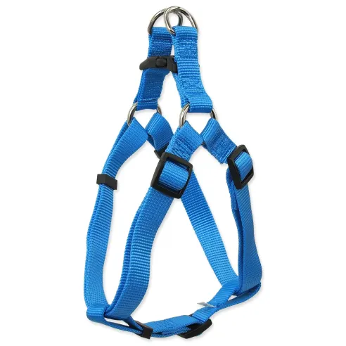 Dog Fantasy Postroj DF Classic S plavi 1,5x45-63cm