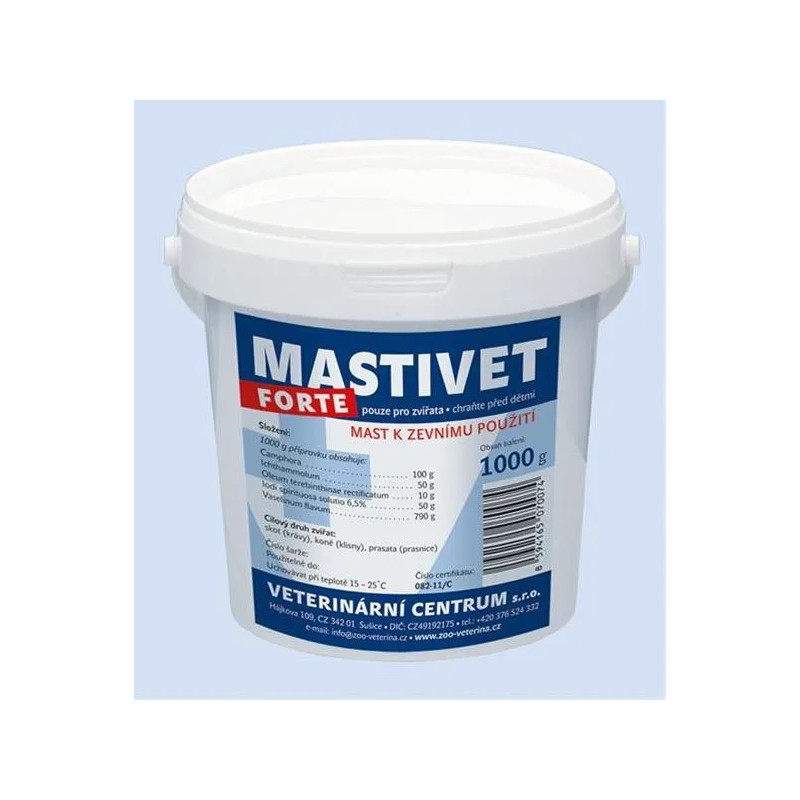 Mastitisvet mast 1 kg