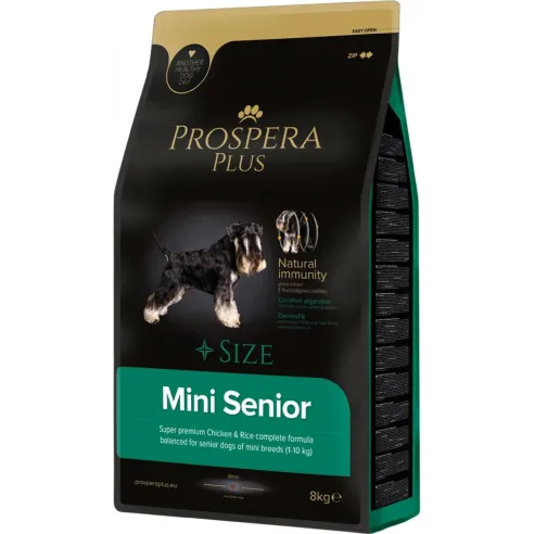 Hrana Prospera Plus Mini Senior piletina s rižom 8 kg