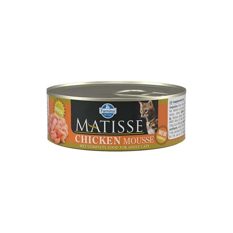 Farmina MO P MATISSE za mačke pileća mousse (pjena), konzerva 85 g