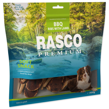 Poslastica Rasco Premium BBQ janjetinska rebarca 500 g