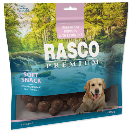 Poslastica Rasco Premium s brašnatim crvima i ekstra rižom 500 g