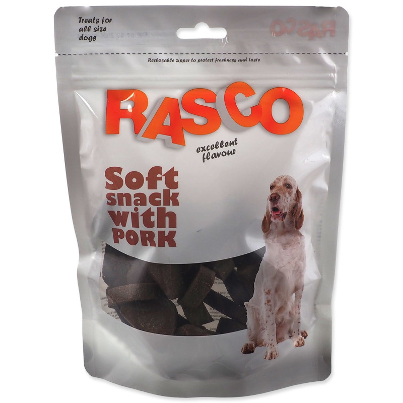 Poslastica Rasco mekana grickalica sa svinjetinom 3,5cm 450g