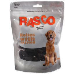 Poslastica Rasco rolice s lososom 3 cm 450 g