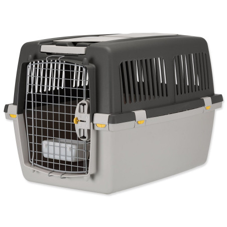 Transportna prepravka Trixie Gulliver 4, siva S–M: 52 × 51 × 72 cm