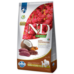 Hrana N&D Dog Adult Quinoa Skin & Coat Venison 7kg