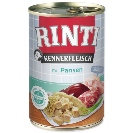 Konzerva Rinti Kennerfleisch Adult želudci 400g