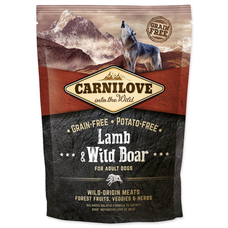 Carnilove hrana za odrasle – janjetina i divlja svinja, 1,5 kg