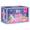 Kapsica Brit Premium by Nature fileti u želeu Family Plate 12x 85g