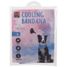 Hlađajuća marama Dog Fantasy L 38-52 cm