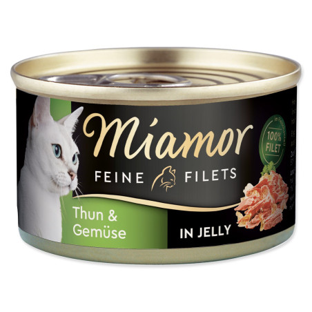 Konserva Miamor Feine Filets Adult tuna s povrćem u želeu 100 g