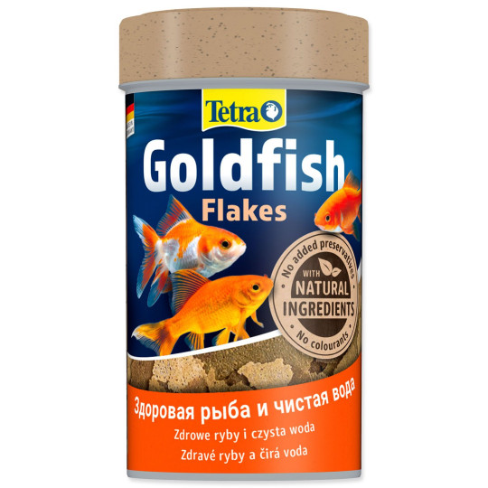 Hrana Tetra Goldfish pahuljice 100 ml