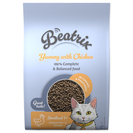 Beatrix Sterilised s piletinom 1,4 kg