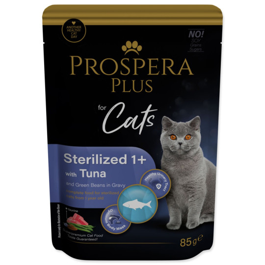 Kapsica Prospera Plus Sterilizirano 1+, Tuna, Grah 85 g