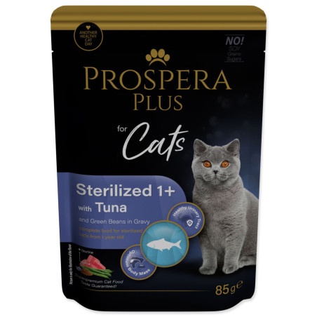 Kapsica Prospera Plus Sterilizirano 1+, Tuna, Grah 85 g