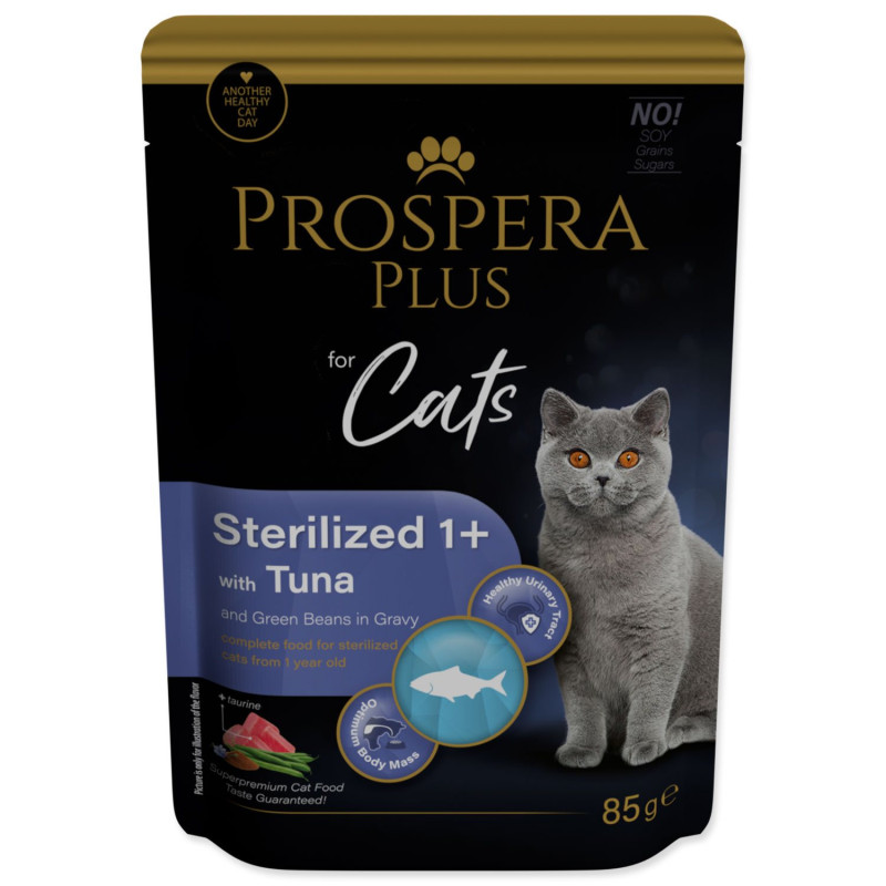 Kapsica Prospera Plus Sterilizirano 1+, Tuna, Grah 85 g