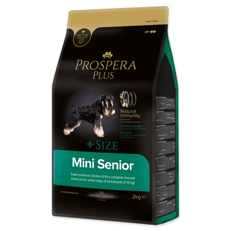 Hrana Prospera Plus Mini Senior piletina s rižom 2 kg
