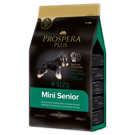 Hrana Prospera Plus Mini Senior piletina s rižom 0,8 kg