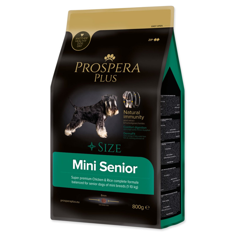 Hrana Prospera Plus Mini Senior piletina s rižom 0,8 kg
