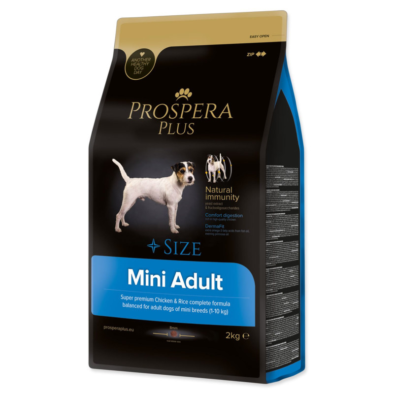 Hrana Prospera Plus Mini Adult piletina s rižom 2 kg