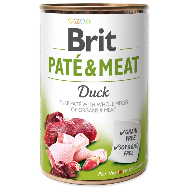 Konzerva Brit Paté & Meat patka 400g