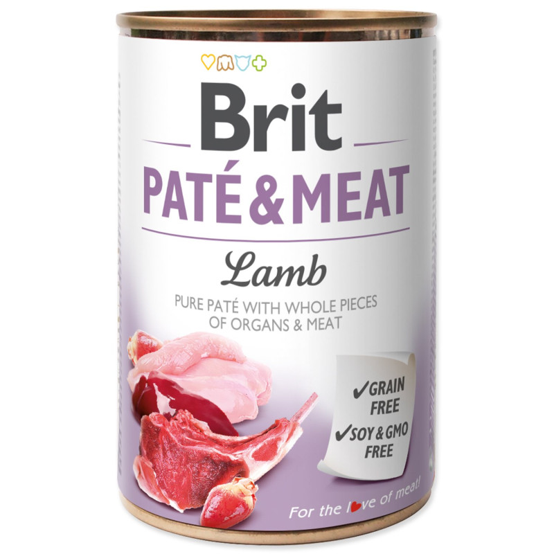 Konzerva Brit Paté & Meat janjetina 400 g