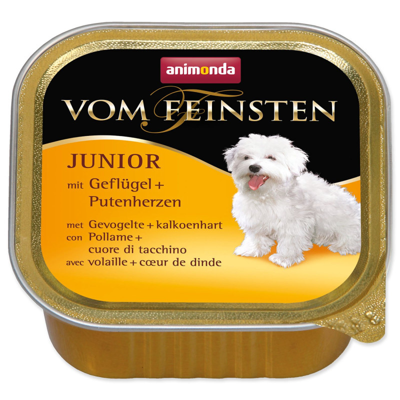 Pašteta Animonda Vom Feinstein Junior perad i srce 150g