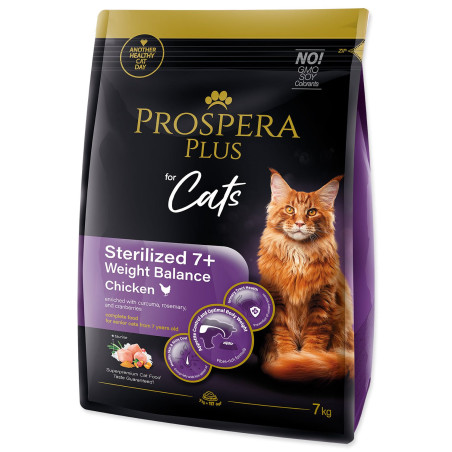 Hrana Prospera Plus Sterilizirane 7+ Piletina Kontrola težine 7 kg