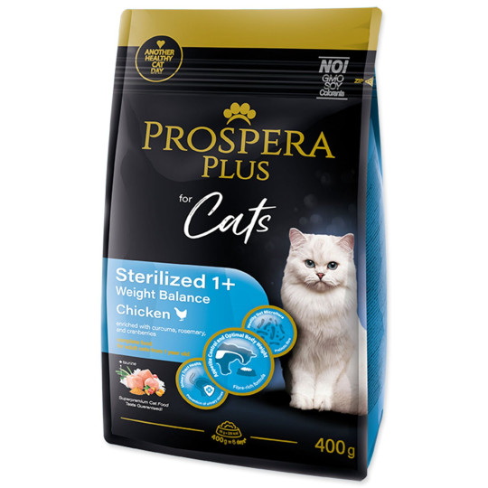 Hrana Prospera Plus Sterilizirane 1+ Piletina Kontrola težine 0,4kg