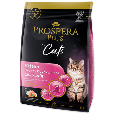 Hrana Prospera Plus za mačiće, piletina, za zdrav razvoj, 2 kg