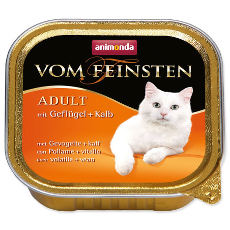 Pašteta Animonda Vom Feinstein Adult perad i teletina 100g